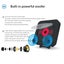 Music Player FM Radio Bluetooth 5.1 CD Players Stereo Player Infrared Wireless Carousel 5