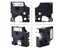 45013 Label Tape Black On White For Dymo D1 45013 45018 12mm Label Cartridge Carousel 4