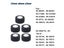 5Pcs Audio Pressure Recorder Cassette Deck Pinch Roller For Sony RS CH770 RS Carousel 6