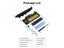 JEYI PCIe To NVMe Adapter With Aluminum SSD Heatsink Cooler 64Gbps M.2 Ssd Gen4 Carousel 7
