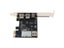 1 Set PCI-e 1X IEEE 1394A 4 Port(3 1) Firewire Card Adapter With 6 Pin To 4 Pin Carousel 3