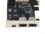 1 Set PCI-e 1X IEEE 1394A 4 Port(3 1) Firewire Card Adapter With 6 Pin To 4 Pin Carousel 7