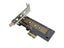 NVMe PCIe M.2 NGFF SSD To PCIe X1 Adapter Card PCIe X1 To M.2 Card With Bracket Carousel 4