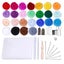 Birthday Gifts Sets Felting Needles Mat Diy Needle Felting Wool Needle Felting Carousel 1