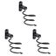 3pcs Bathroom Hair Dryer Rack Wall Mount Portable Hair Dryer Holder Simple Spac Carousel 2