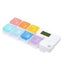 1pc 7 Compartments Pill Box Portable Combination Timing Remind Smart Medicine C Carousel 1