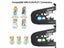 AMPCOM RJ45 Crimping Tool For 6P 8P RJ11 RJ12 RJ45 Carousel 4