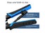 AMPCOM RJ45 Crimping Tool For 6P 8P RJ11 RJ12 RJ45 Carousel 6