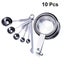 2 Set Stainless Steel Spoon Cooking Measure Spoon Measure Spoons Set Teaspoon M Carousel 2