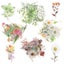 160pcs Diy Crafts Stickers Gift Plant Stickers Delicate Stickers For Scrapbooki Carousel 1