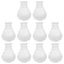 10 Pcs Ceiling Curtain Roman Rod End Draperies Rod Ends Curtain Rod Head Plug Carousel 1