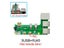 Raspberry Pi Zero 2w To 3B/4B Interface Adapter Zero To Pi3/Pi4 / Pi5 Expansion Carousel 8