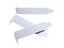 New 5pcs/lot 8cm PCI Slot Cover Dust Filter Ventilation PC Case Carousel 5