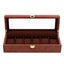 1pc 6 Slots Vintage Watch Box Wooden Watch Storage Box Watch Display Box Carousel 1