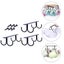 3 Pcs Wine Glass Holder Practical Cup Hanging Storage Rack Coffee Cup Rack Carousel 2