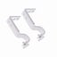 2 Pcs Heavy Duty Hook Curtain Mounting Holder Curtain Rod Bracket Drapery Rod B Carousel 1