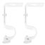 2 Pcs Heavy Duty Hook Curtain Mounting Holder Curtain Rod Bracket Drapery Rod B Carousel 2