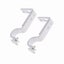 2 Pcs Heavy Duty Hook Curtain Mounting Holder Curtain Rod Bracket Drapery Rod B Carousel 3