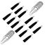 12pcs Decorative Practical Durable Bathroom Curtain Rings Glide Rings Curtain R Carousel 3