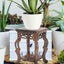 Wooden Stool Display Stand Modern Plant Stand Flower Pot Holder Potted Rack Flo Carousel 3