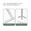 1 Set 2pcs Acrylic Earring Storage Racks Jewelry Storage Racks Earring Organize Carousel 3