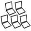 5 Pcs Earring Organizer Box Bangle Bracelet Box Jewelry Box Fake Nail Storage B Carousel 3