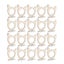 20pcs Hen Shape Wood Napkin Rings Fashion Napkin Buckles Party Napkin Holders T Carousel 2