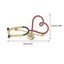 2pcs Stethoscope Brooch Alloy Nurse Doctor Theme Breastpins Costume Accessories Carousel 3