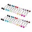 24pcs U shaped Pearl Scarf Brooch Pin Headscarf Muslim Hijab Fixed Pin Clips Carousel 1