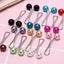 24pcs U shaped Pearl Scarf Brooch Pin Headscarf Muslim Hijab Fixed Pin Clips Carousel 3