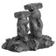 Fish Tank Decoration Aquarium Rockery Adornment Stone Statue View Ornament Carousel 3