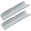 2pcs Curtain Pole Connector Window Curtain Rod Connector Joints For Curtain Rod Carousel 2