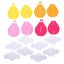 1 Set Colored Hot Air Balloon Pendant Classroom Corridor Decorative Pendant Carousel 3