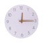 1pc Modern Style Wall Clock Mute Hanging Clock Frameless Clock Carousel 1
