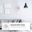 1pc Modern Style Wall Clock Mute Hanging Clock Frameless Clock Carousel 2