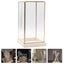 Jewelery Organizer Clear Jewelry Organizer Box Countertop Display Box Container Carousel 3