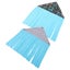 2 Pcs Decorative Curtains Chinchilla Cave Fleece Forest Hideaway Guinea Pig Hid Carousel 3