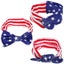 3 Pcs Baby Girl Hair Accessories Baby Headband Baby American Headwear National Carousel 3
