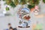 8Pcs Christmas Ornaments Set Christmas Tree Santa Claus Acrylic Hanging Crafts Carousel 6