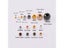 30-500pcs/lot 2-10mm Gold Round Spacer Bead Ball End Metal Seed Beads For DIY Carousel 4