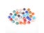 2mm-8mm Rondelle Faceted Glass Beads For DIY Bracelet Jewelry Carousel 1