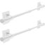 2 Sets Curtain Telescoping Rod Bathroom Curtain Rod Clamp Hook Support Frame Carousel 3