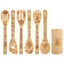 Hemoton 6pcs Halloween Bamboo Serving Utensil Set Halloween Kitchen Supplies Ha Carousel 2