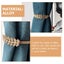 2 Pcs Metallic Curtains Metal Curtain Clip Curtain Rope Decorative Curtain Tieb Carousel 2