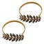 2 Pcs Metallic Curtains Metal Curtain Clip Curtain Rope Decorative Curtain Tieb Carousel 5