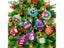 10pcs DIY Diamond Painting Christmas Tree Pendant Full Drills Special Shape Carousel 4