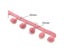 2 Yards Pom Pom Lace Trim Ball Ribbon MINI Pearl Pompom Fringe Ribbon Sewing Carousel 3