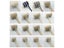 2 Yards/lot Apparel Sewing Fabric Ivory Cream Black Trim Cotton Crocheted Lace Carousel 3
