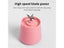 1Pc Pink Mini USB Rechargeable 6 Blades Portable Blender For Milkshake Juice Carousel 6