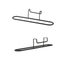 2pcs Towel Rack Organizer No Drilling Cabinet Cupboard Hanger For Kitchen Bathr Carousel 2